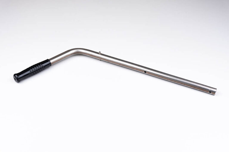 Tiller Handle Stainless Steel W/Grip (Swan, Dragon & Duck) Paddle